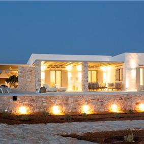 5 bedroom villa with pool near Aliki, Paros, sleeps 10
